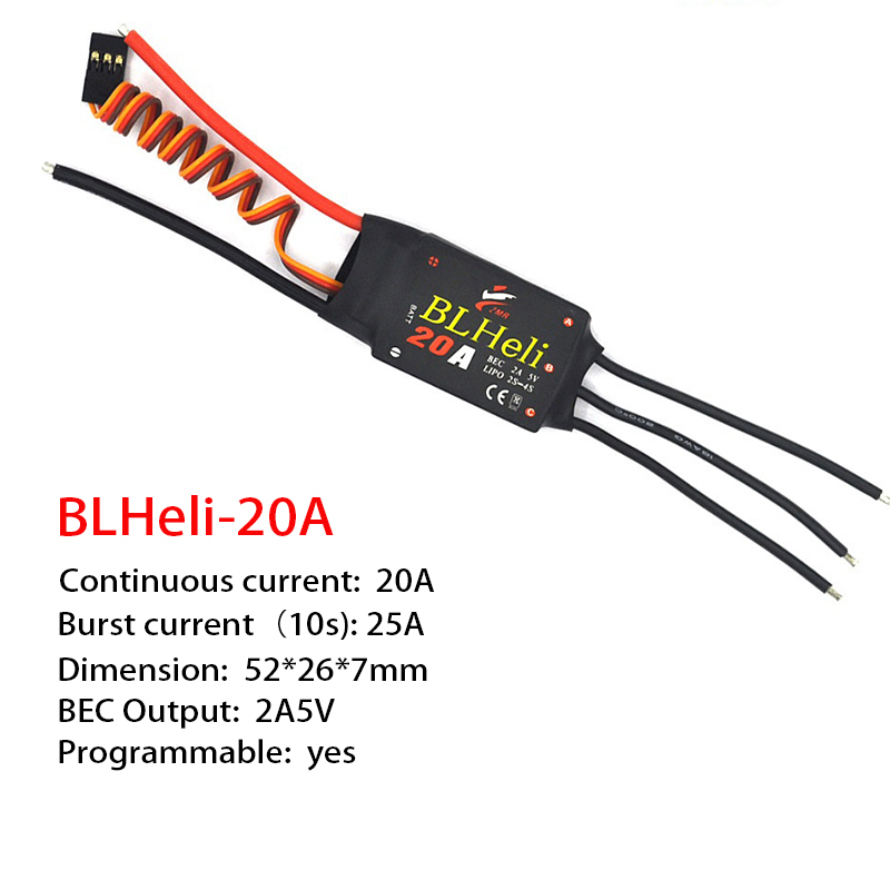 1-3 pezzi brushless ESC BLHeli - Fpv Drone Quadcopter recensione e prezzo