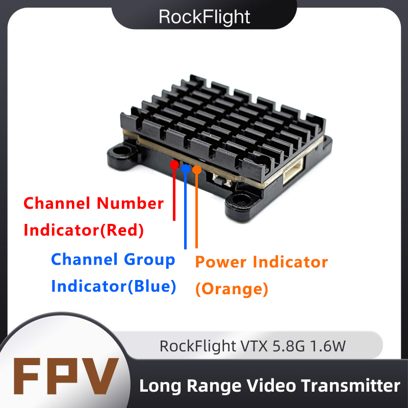 RockFlight TX663 VTX 5.8G 48CH - Fpv Drone Receiver recensione e prezzo