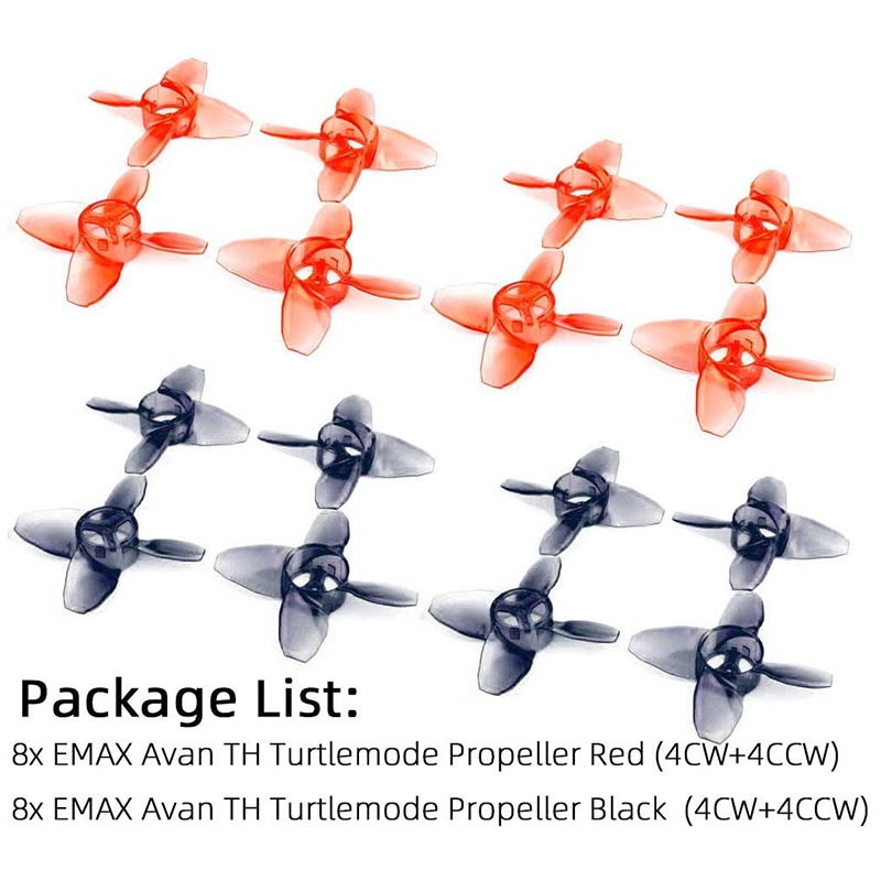 16 pz per EMAX Avan Tinyhawk T - Fpv Drone Propeller recensione e prezzo